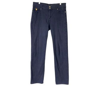 Second Yoga Jeans high waist straight leg  Jeans dark blue size 31